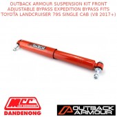 OUTBACK ARMOUR SUSP KIT FRONT ADJ BYPASS EXPD FITS TOYOTA LC 79S SC (V8 2017+)